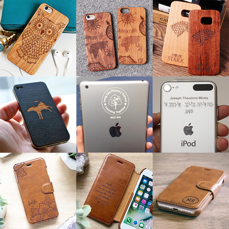 Mobile Phone Case Laser Engraving Marking Machine China CZ CNC